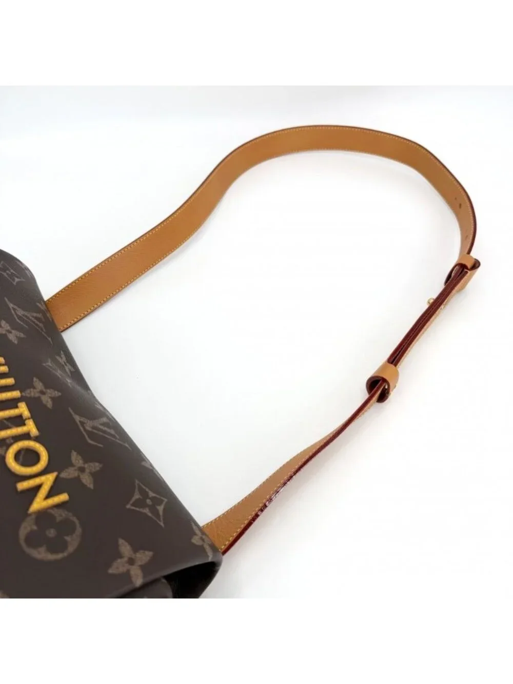 Louis Vuitton Shoulder Bag Monogram Takeout Messenger Crossbody Canvas Brown
